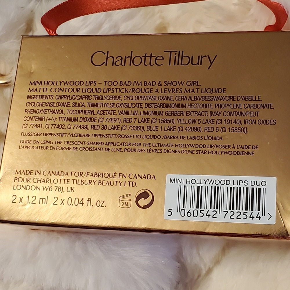 Charlotte Tilbury mini Hollywood lipstick charms - Picture 2 of 5